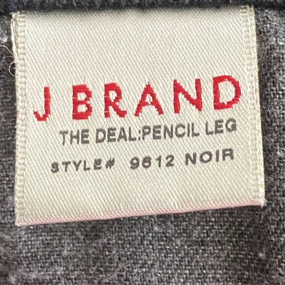 J Brand Noir Pencil Leg Size 30 - Picture 3 of 7